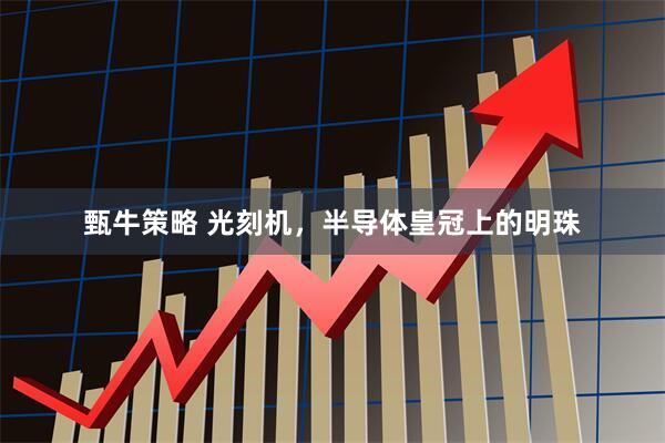 甄牛策略 光刻机，半导体皇冠上的明珠