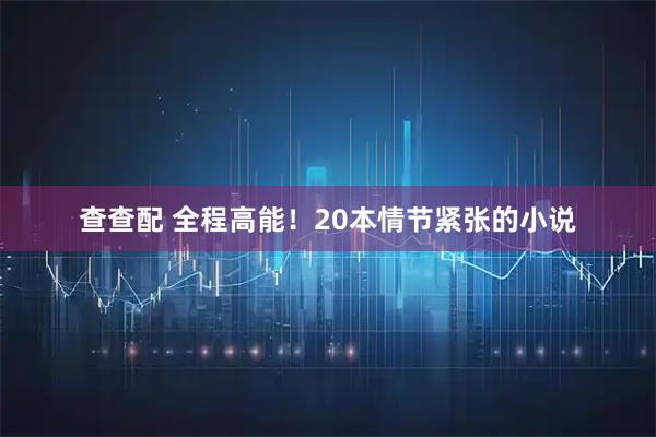 查查配 全程高能！20本情节紧张的小说